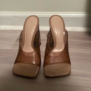 Zara block heel
